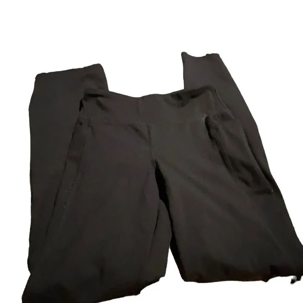 Jockey size medium black knit pants see pics